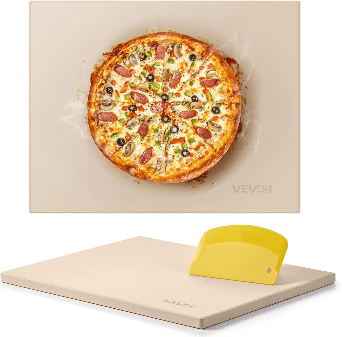Piedra rectangular de cordierita VEVOR con rascador amarillo